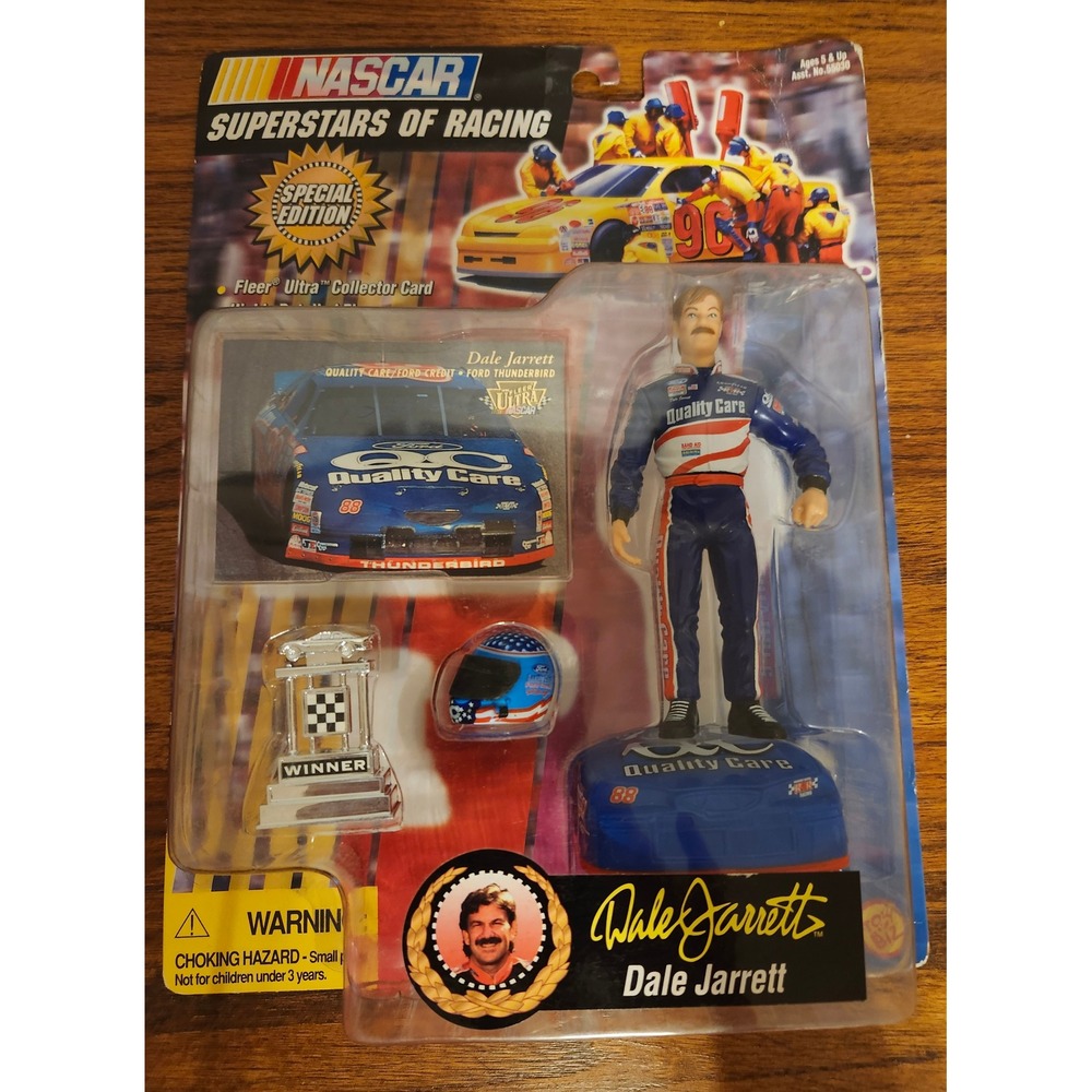 NASCAR Superstars of Racing Dale Jarrett Figure 1997 Toy Biz Special Edition 88‎